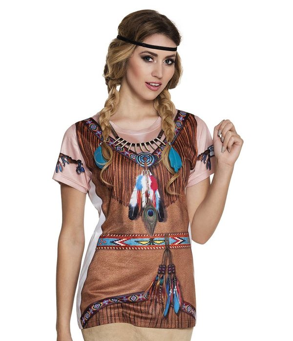 Fotorealistisch Indiaan shirt vrouw