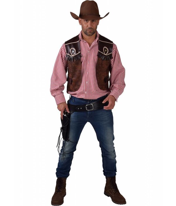 Cowboy vest man
