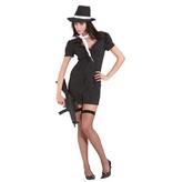 Gangster outfit vrouw