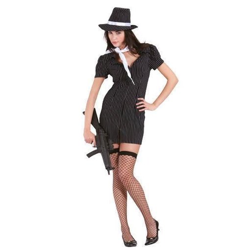 Gangster outfit vrouw