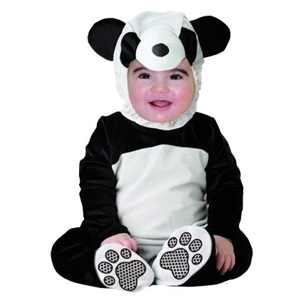 Pandabeer kostuum 1-2 jaar (88cm) afbeelding