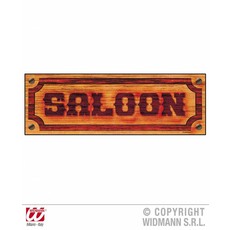 Saloon bordje
