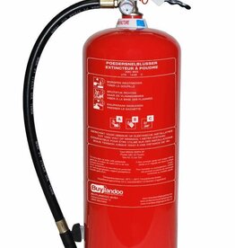 Mobiak Poederbrandblusser 9kg (ABC) permanente druk