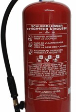 Mobiak Schuim-vetbrandblusser vorstvrij 9l (ABF) permanente druk