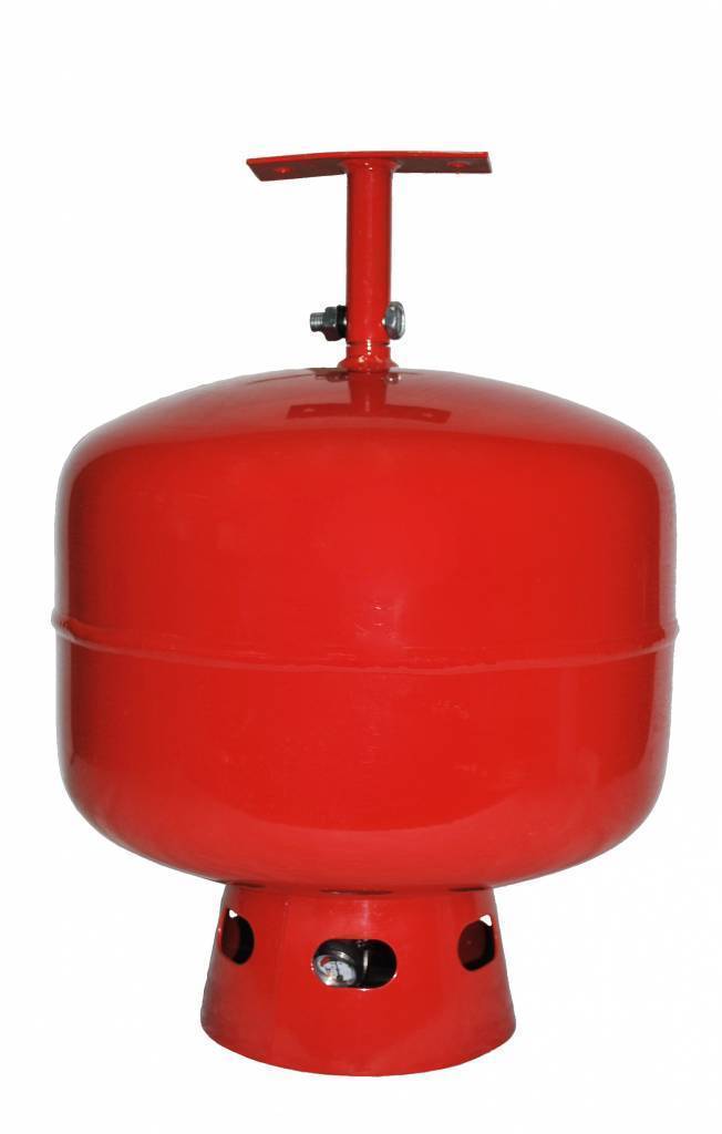Mobiak Automatische plafond poederbrandblusser 12kg (ABC)