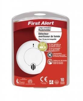 First Alert First Alert rookmelder met 10-jarige batterij - GRATIS magnetische montageset!