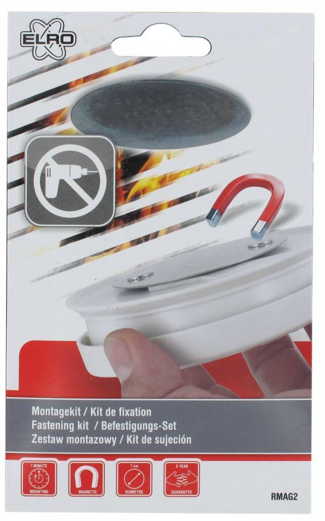 Elro Magnetische montageset voor melders
