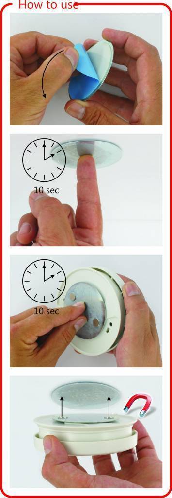 Elro Magnetische montageset voor melders