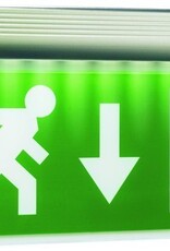 Elro Elro noodverlichtingsbord met LED-verlichting, inclusief 4 richtinglabels