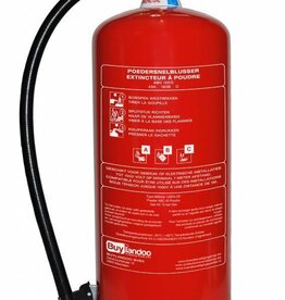 Mobiak Poederbrandblusser 12kg (ABC) permanente druk
