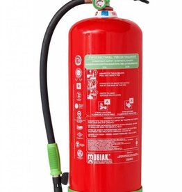 Mobiak Schuimbrandblusser 9l ECO/BIO (AB) permanente druk
