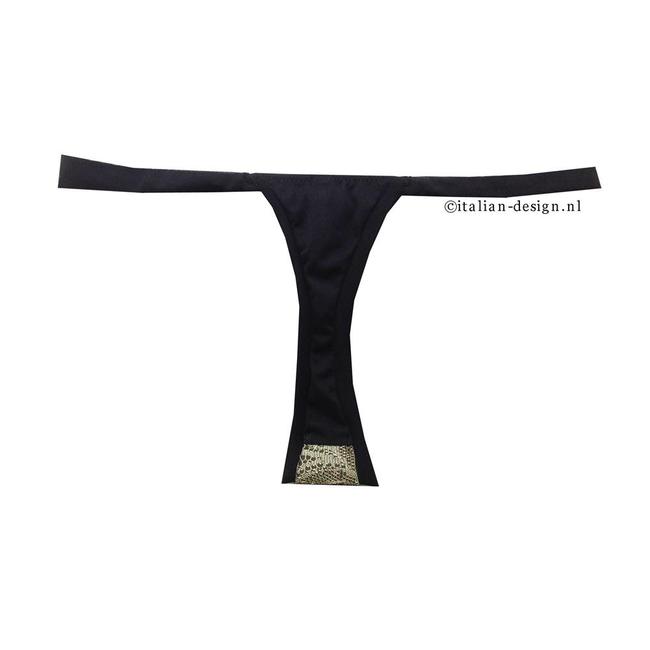 Luxe BH Top met Tanga | Glamour Bustier met Beugel & Goud Kant