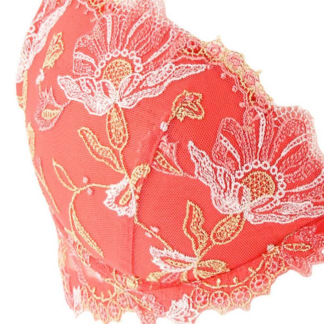 Lise Charmel lingerie Gravure Corail Moulded Bra orange