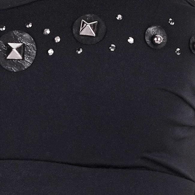 Parah Tribal Chic Badeanzug Damen Schwarz | Luxus Bademode