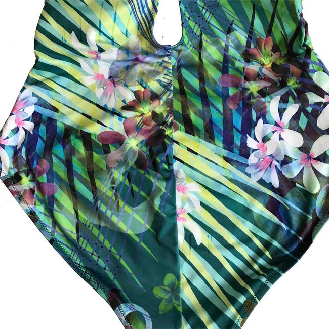 Parah badmode dames badpak Elegance groen