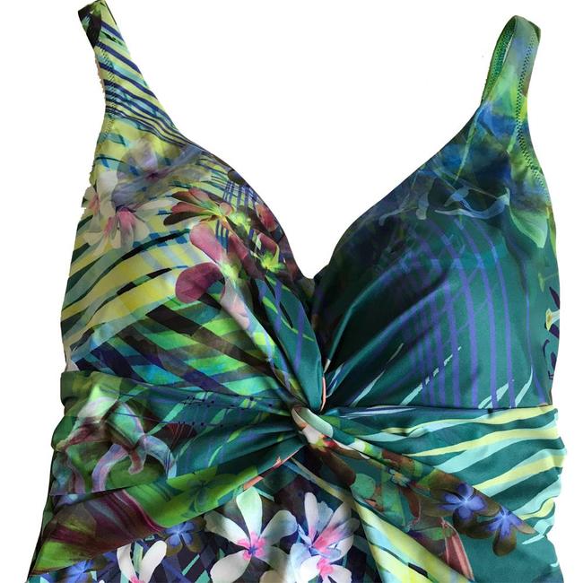 Parah badmode dames badpak Elegance groen