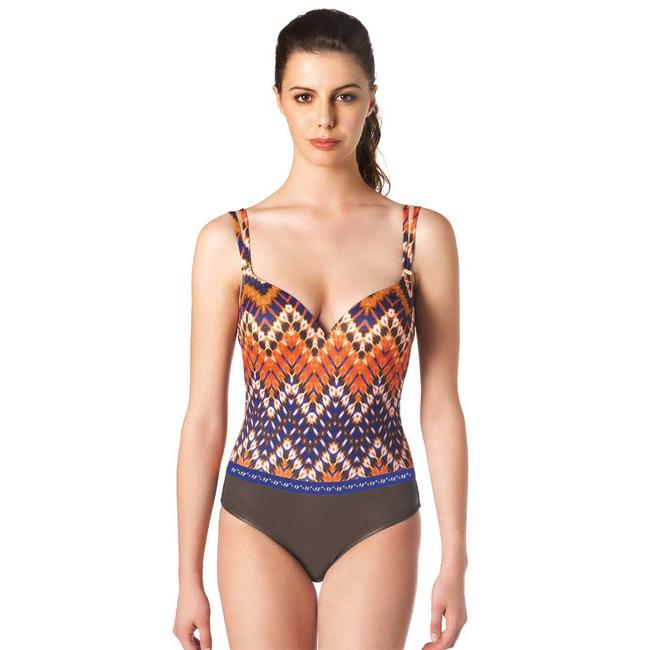 Parah Beachwear Ladies Swimsuit Etno Chic blue