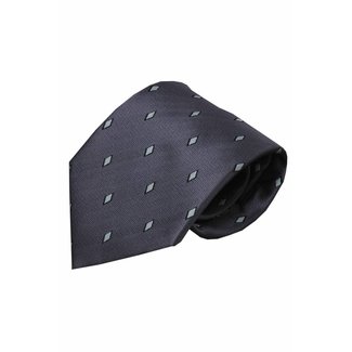 Vincelli Alberto  Gray silk necktie Cantone 01