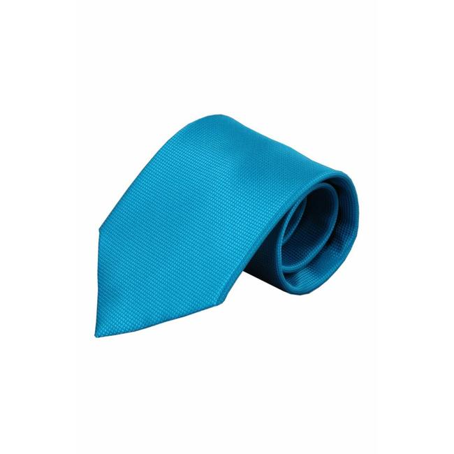 Alberto Vincelli Blue silk necktie Isola 01