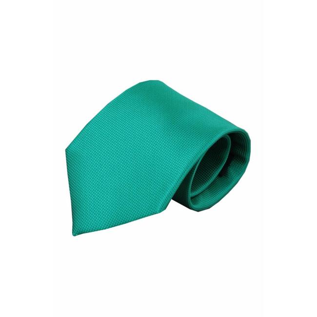 Groene zijden stropdas Barolo 01