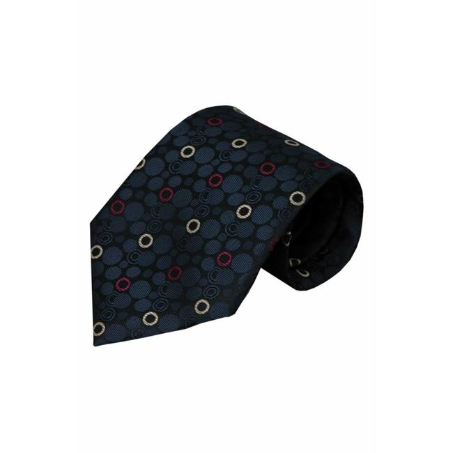 Alberto Vincelli Blue silk necktie Brescia 01