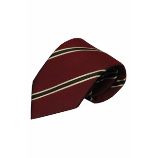 Red silk necktie Serra 01