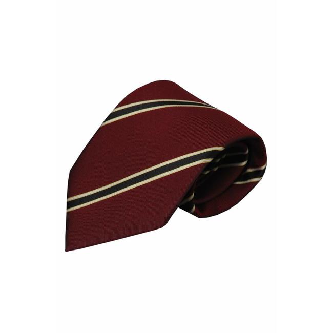 Alberto Vincelli Red silk necktie Serra 01