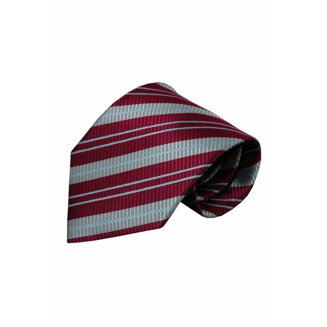 Alberto Vincelli Red silk necktie Rimini 01