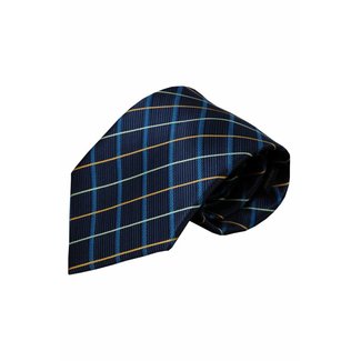 Blue silk necktie Ilsi 01