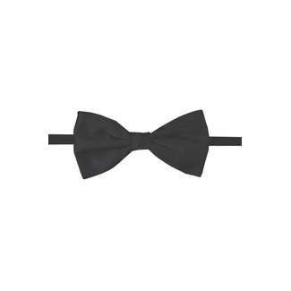 Black silk bow tie PA03