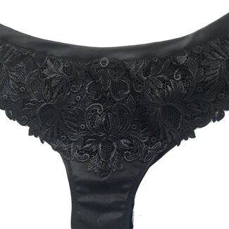 AMBRA Lingerie slips Chrysalide Brasil zwart R1849