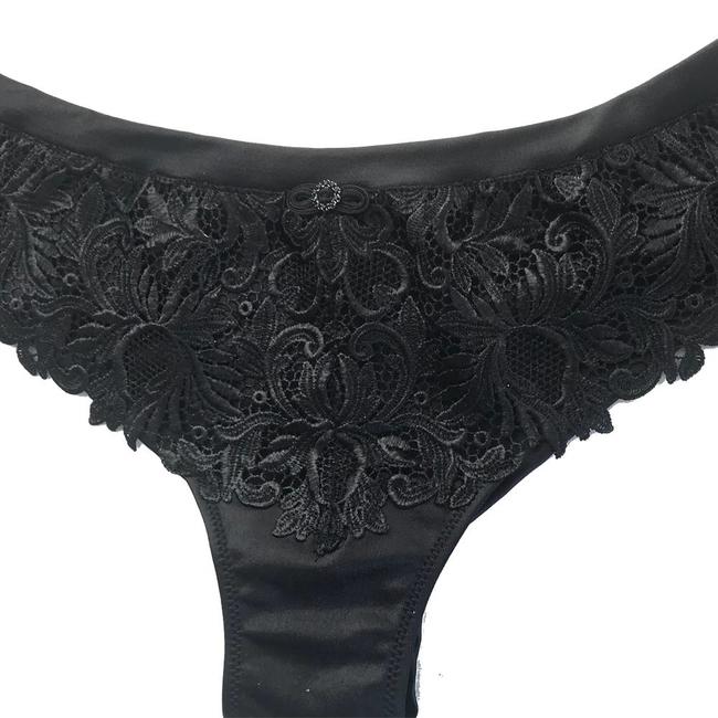AMBRA lingerie slips Chrysalide Brasil zwart