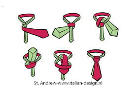 saint andrew tie knot