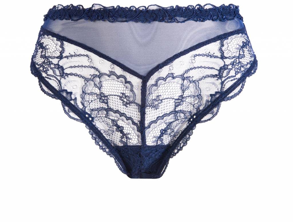Lise Charmel Lingerie Soir de Venise Hoge slip blauw ACA0303