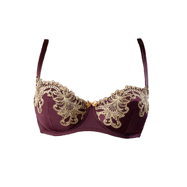 AMBRA  Titanium Balcony bra 432