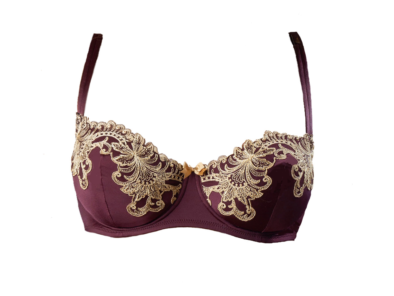 AMBRA Lingerie Bh's Titanium Balconnet BH rood 432