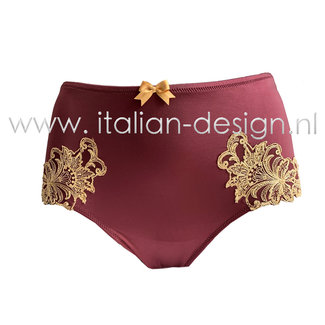 AMBRA Dessous Slips Titanium Culotte Rot 1433