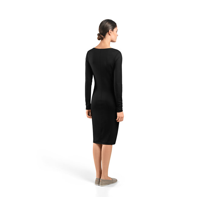 Hanro Dames Kleding Knits jurk zwart 078377