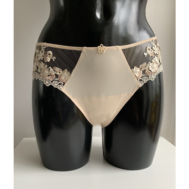 AMBRA Dessous BHs Bouquet öl push bh brasil braun