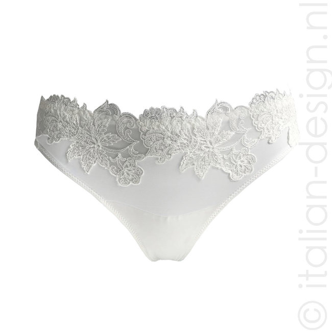 AMBRA Platinum Brasil Slip 1239 | Zwart/Ivoor | Comfortabele & Luxe Lingerie