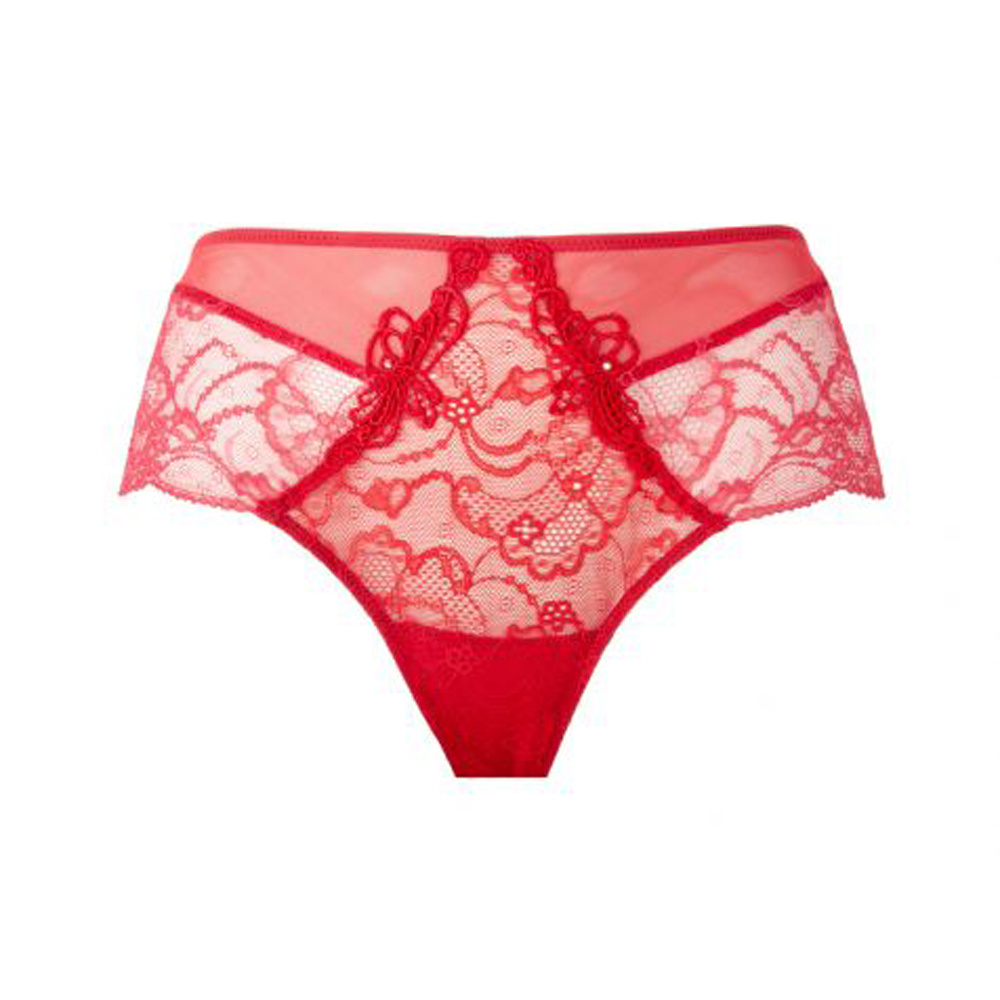 Shorty Lise Charmel - Modèle Soir D'Opéra - Taille 4 - Rouge Glamour - Neuf Avec étiquettes