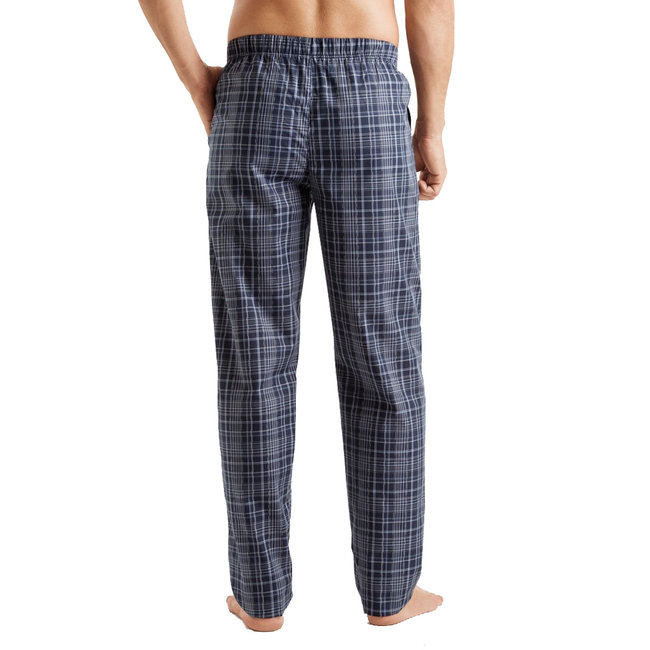 Hanro Heren Sleep & Lounge Night & Day lange broek blauw 075436