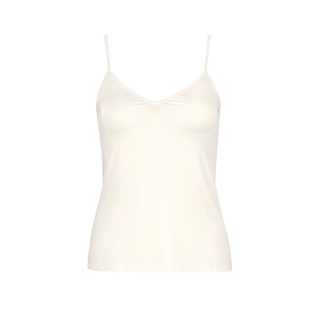 Hanro Damen Satin de Luxe  Spaghetti Top schwarz 071063