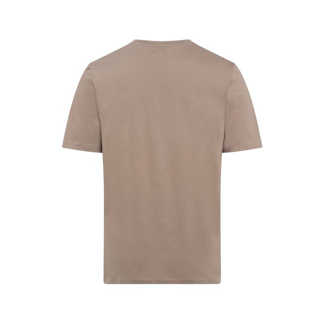 Hanro Männer Sleep & Lounge Living Leisure k/arm T-shirt braun 075050