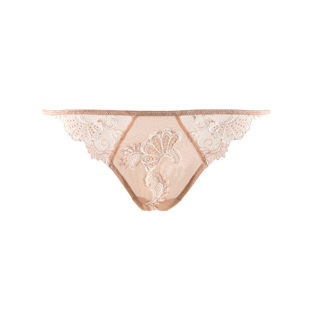 Lise Charmel Dessous Dressing Floral string Braun/E.bein  ACC0588