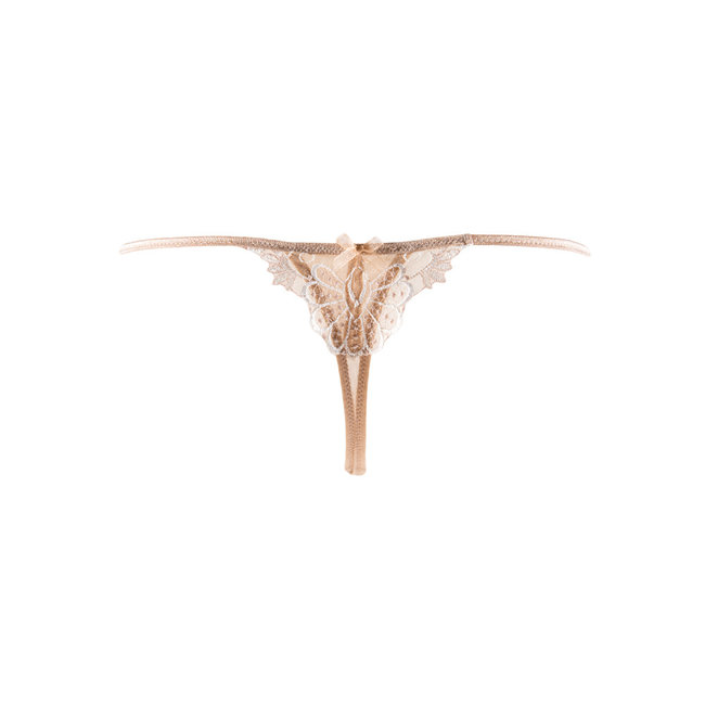 Lise Charmel Dessous Dressing Floral string Braun/E.bein  ACC0588