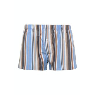 HANRO Hanro Heren Fancy Woven boxershorts met kleurige strepen 074015