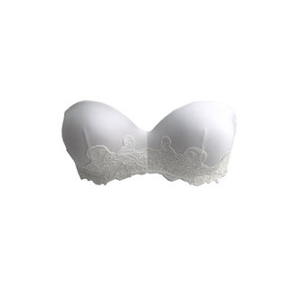 AMBRA lingerie AMBRA Dessous-BHs Platin Trägerloser BH Elfenbein 0330