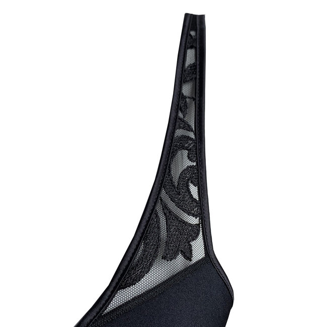 AMBRA  Baroque Body Push up Bra Black