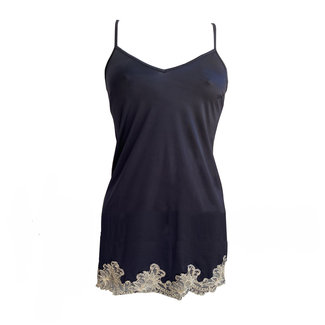 AMBRA AMBRA lingerie Titanium Nachtjurk kort Blauw 8433